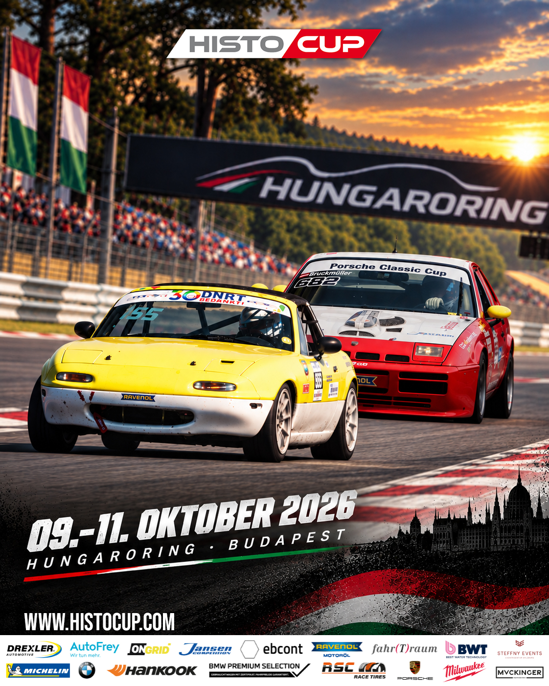 Saisonfinale am Hungaroring: Gemeinsam mit Lechner Racing nach Ungarn!